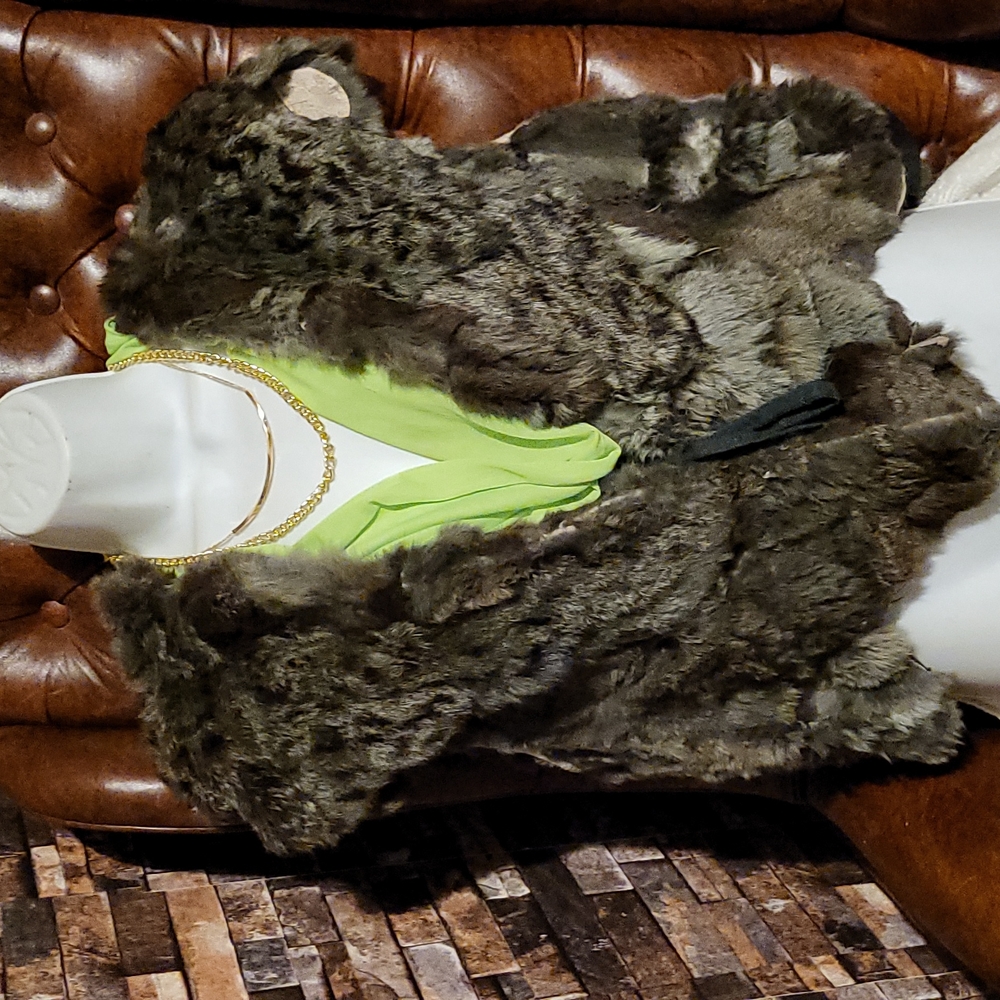 - Rabbit Fur Vest